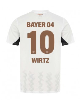 Bayer Leverkusen Florian Wirtz #10 Auswärtstrikot 2024-25 Kurzarm